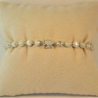 Rahaminov White Gold Beaded Bracelet