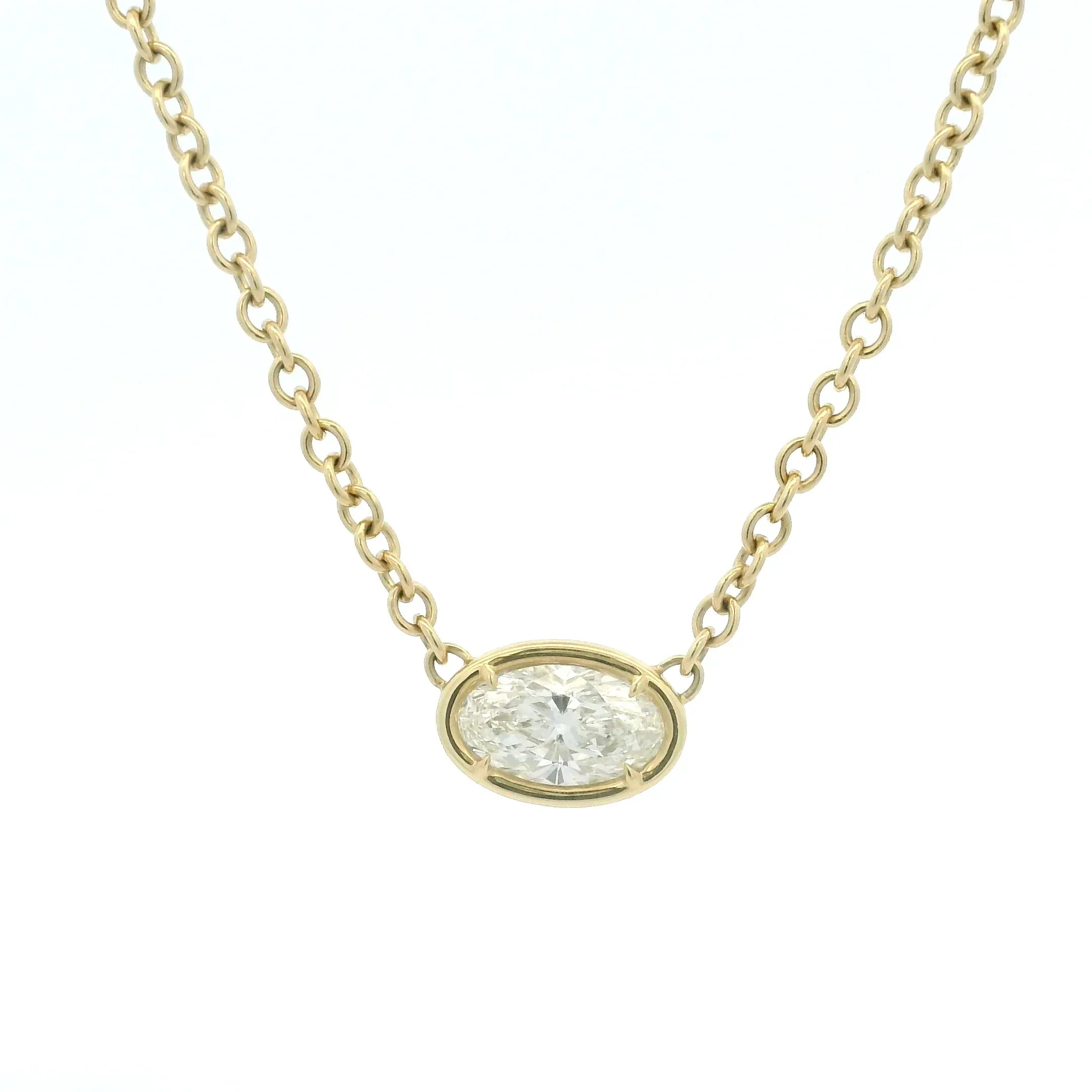 East to West Moval Diamond Solitaire