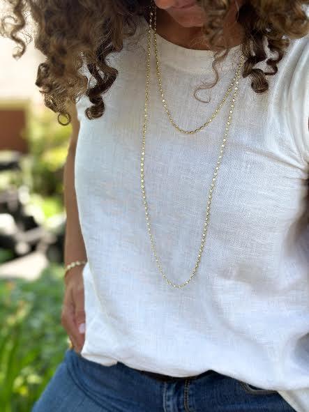 Yellow Gold and Diamond Necklace