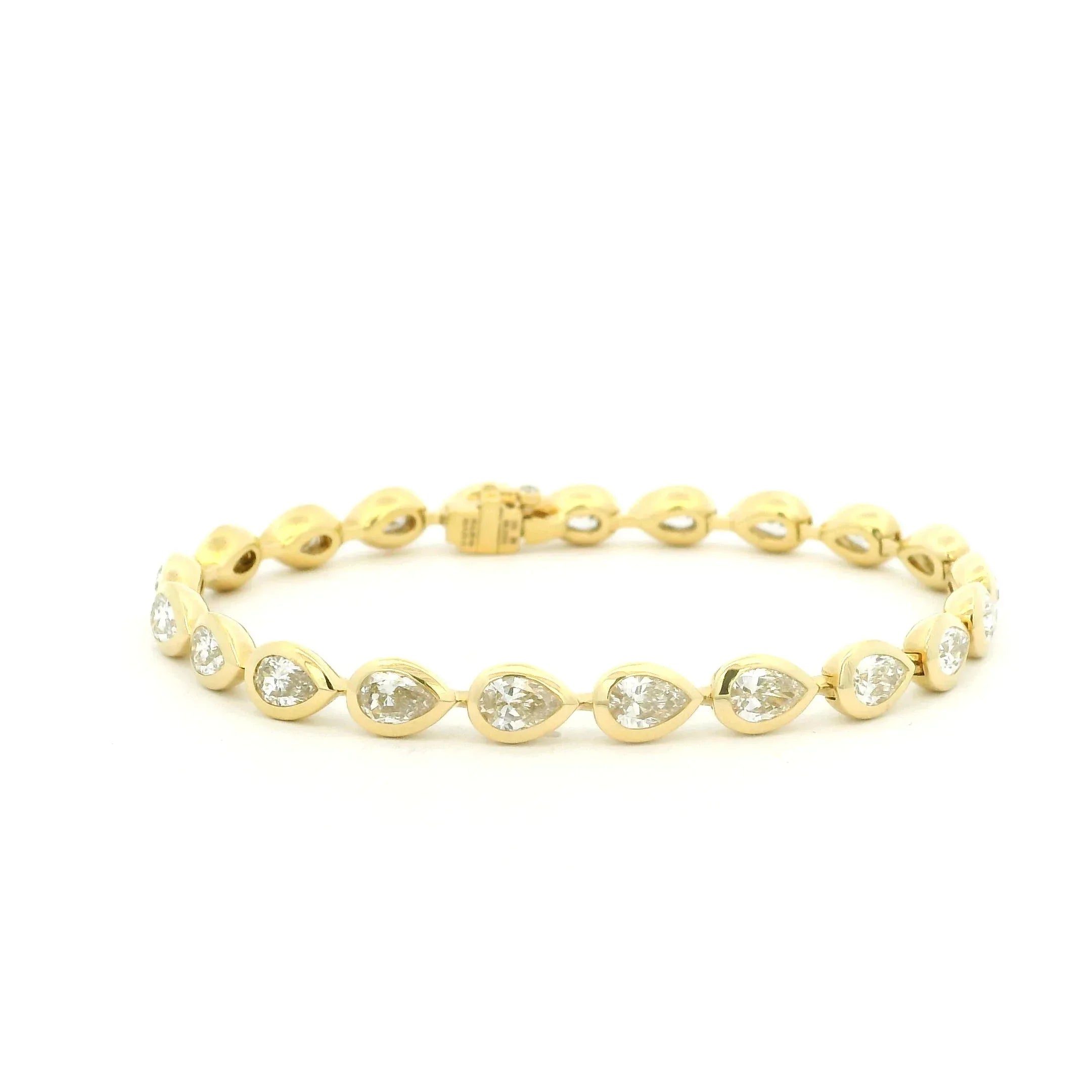 Yellow Gold and Diamond Bracelet