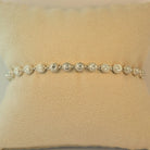 Rahaminov White Gold Beaded Bracelet