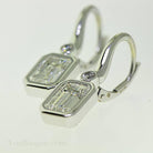 3.0 ct. Emerald Cut Diamond Earrings