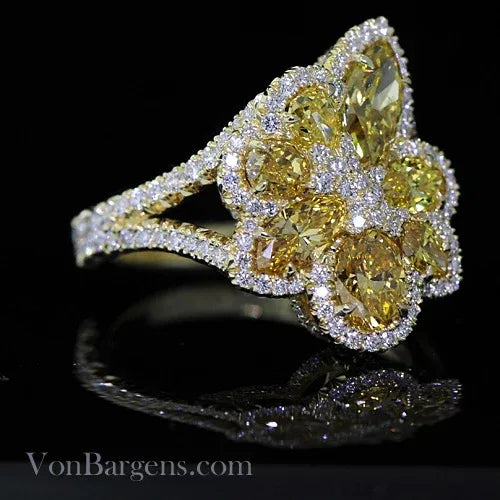 Yellow Diamond Ring
