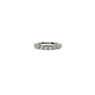 18k White Gold Diamond Eternity Band