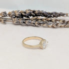 Pear Shaped Rose Cut Solitaire