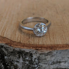 6-Point Engagement Ring in Platinum