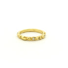 Yellow Gold Arches Stacking Ring