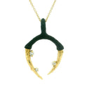 Radiolarian Double Talon Pendant