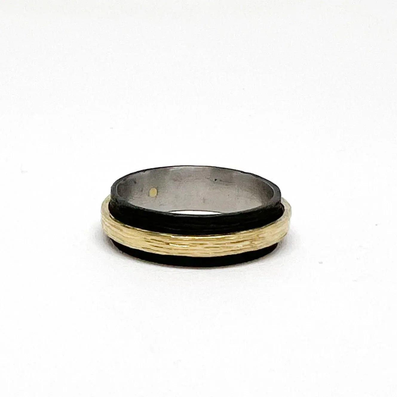 Cobalt Chrome Raised Center Band
