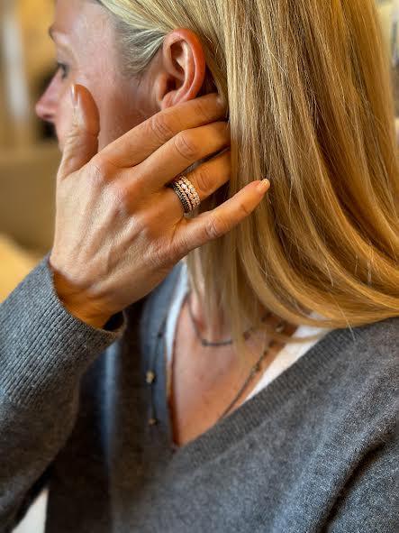 Sethi Couture Rope Stacking Ring