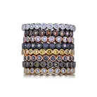 Sethi Couture White Gold Bezel Band