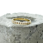 Yellow Gold Bead Band