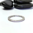 White Gold, White Diamond Channel Band