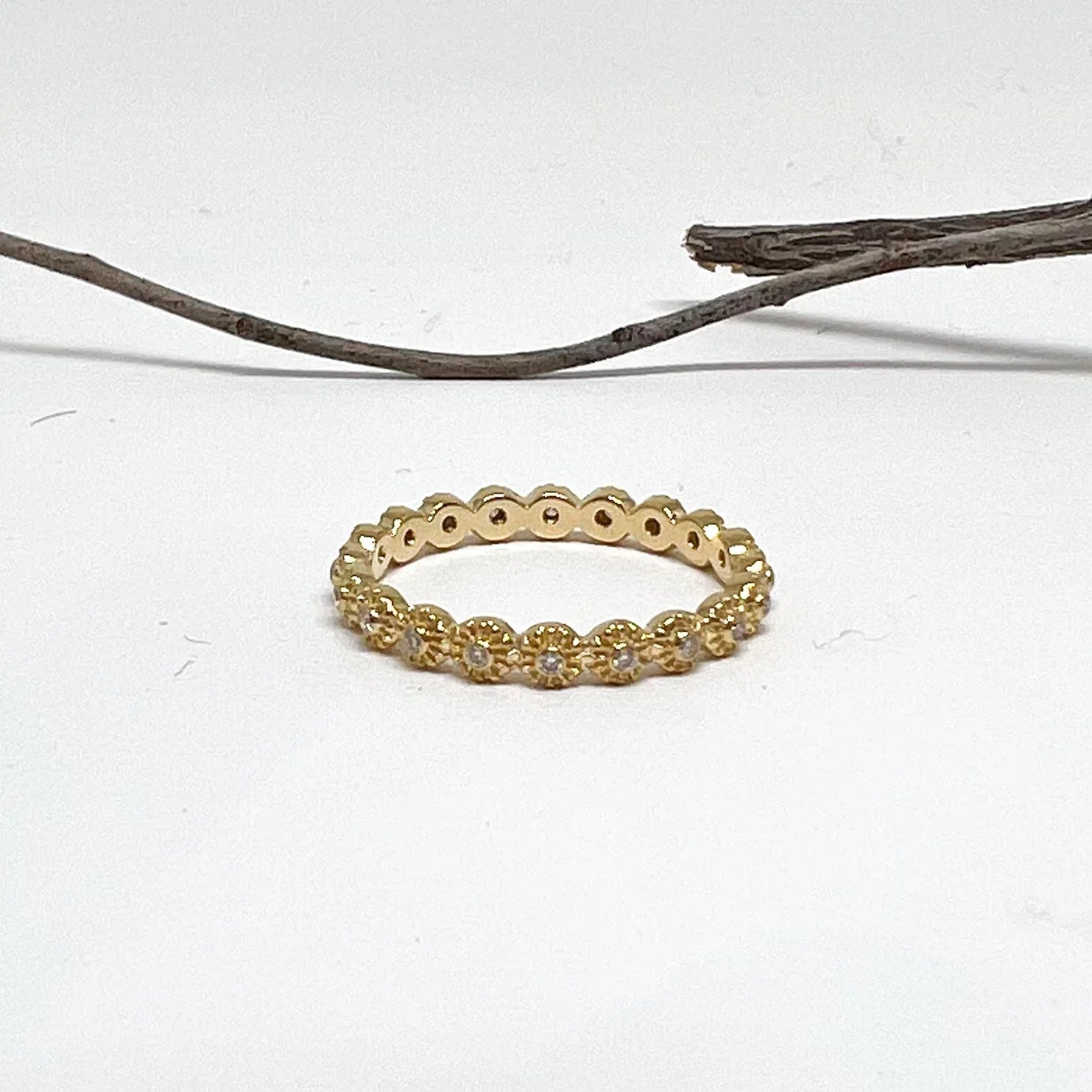 Yellow Gold Chakra Band