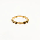 Yellow Gold Rope Channel Band