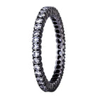 Sethi Couture Black Rhodium Eternity Band
