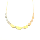 Rainbow Gold Moonrise Necklace