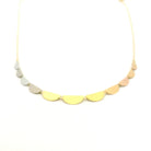 Rainbow Gold Moonrise Necklace