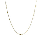 Yellow Gold Dust Necklace
