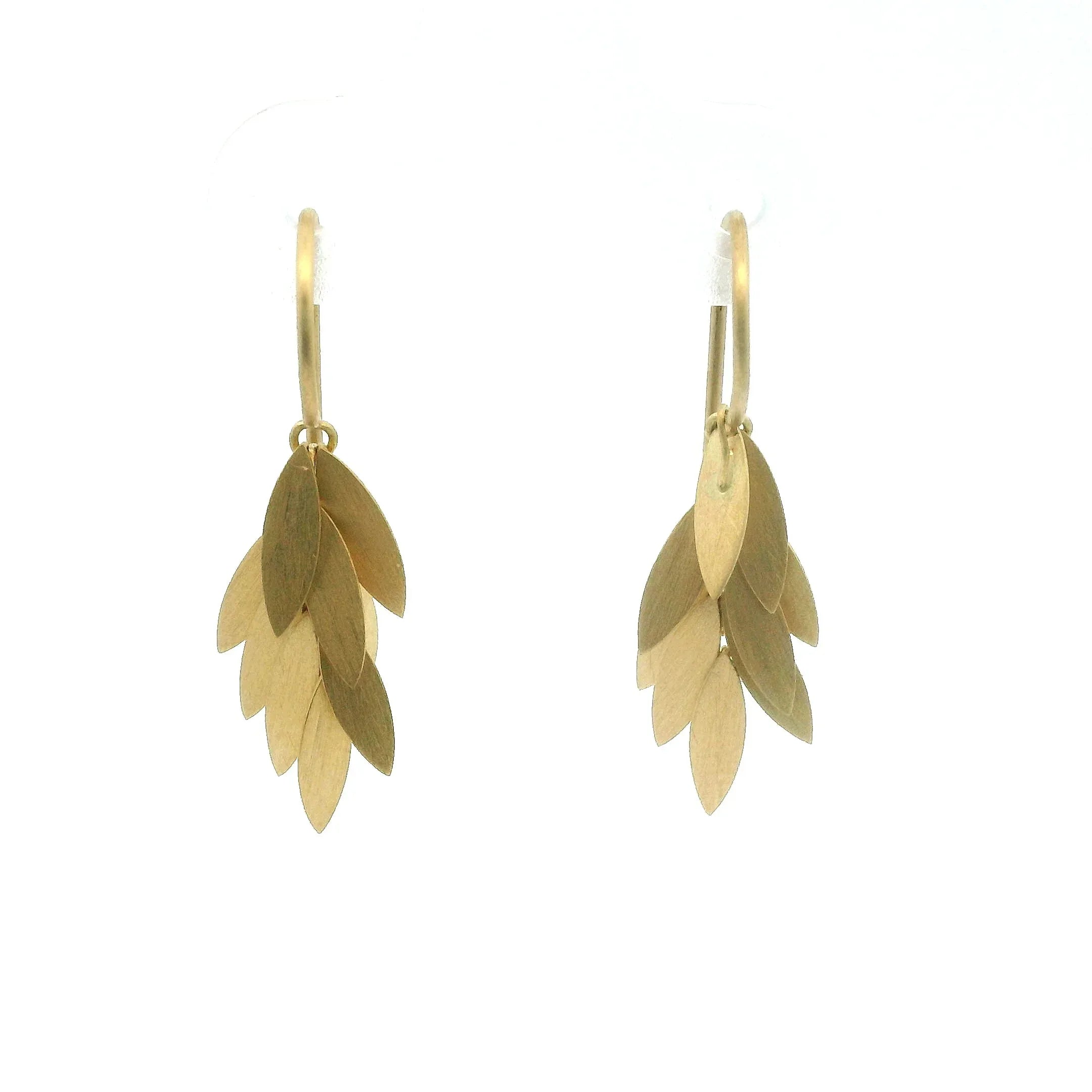 Small "Golden Leaf" Earrings