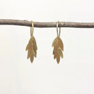 Small "Golden Leaf" Earrings
