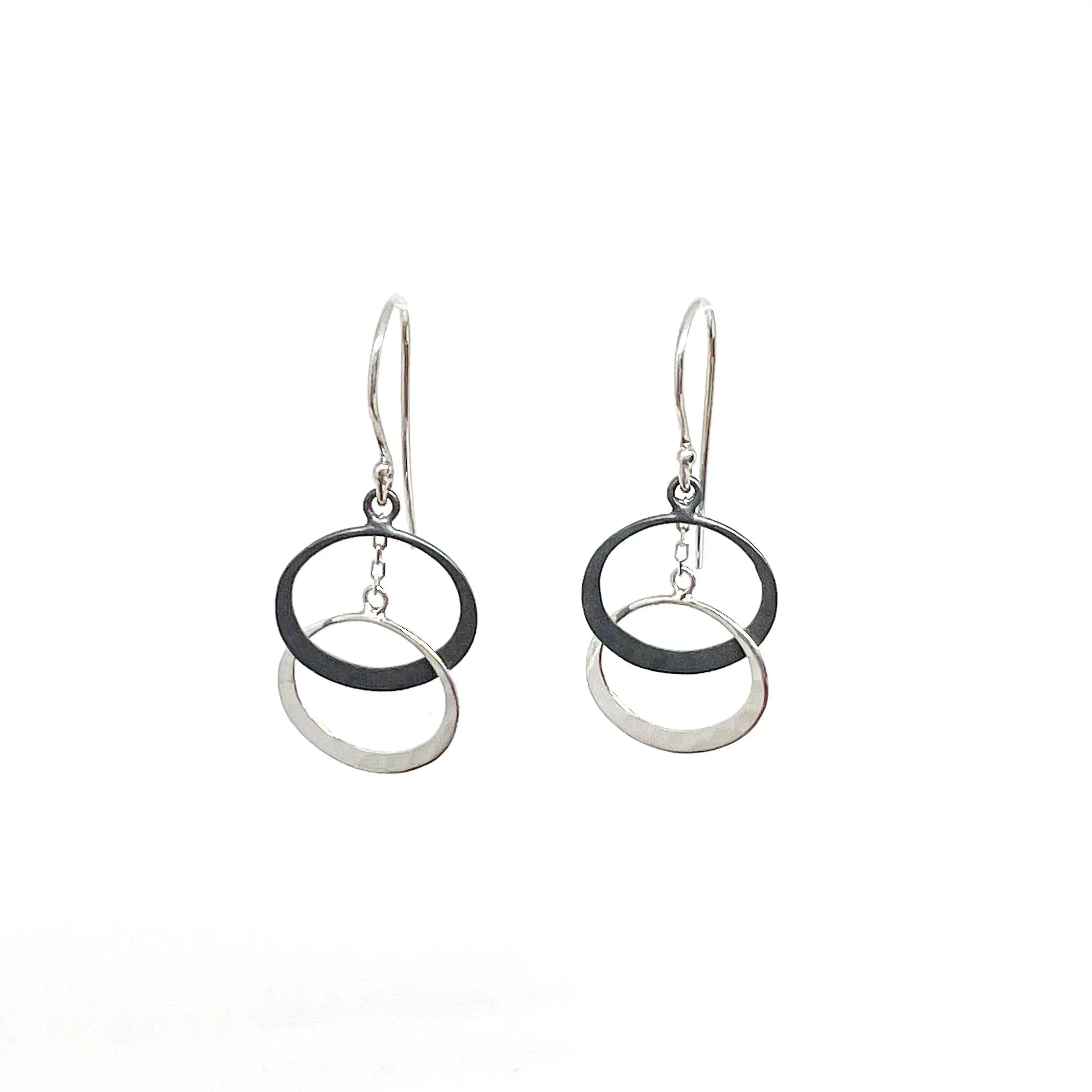 Oval Interlocking Earrings
