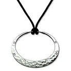 Toby Pomeroy 32mm EcoSilver Mist Pendant with Diamonds