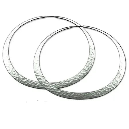 Toby Pomeroy 75mm EcoSilver Eclipse Hoops