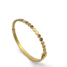 18 karat Yellow Gold and Autumn Diamond Hinge Bracelet