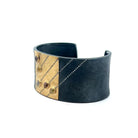 Hand Forged Diamond Cuff