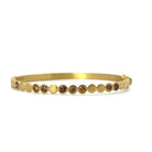 18 karat Yellow Gold and Autumn Diamond Hinge Bracelet