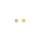 18 karat Yellow Gold Small  Disc Earrings