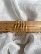 18 karat Yellow Gold Hammered Bangle, Polished