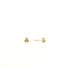 18 karat Yellow Gold Large Trio Earrings