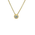 Yellow Gold M&M Diamond Pendant