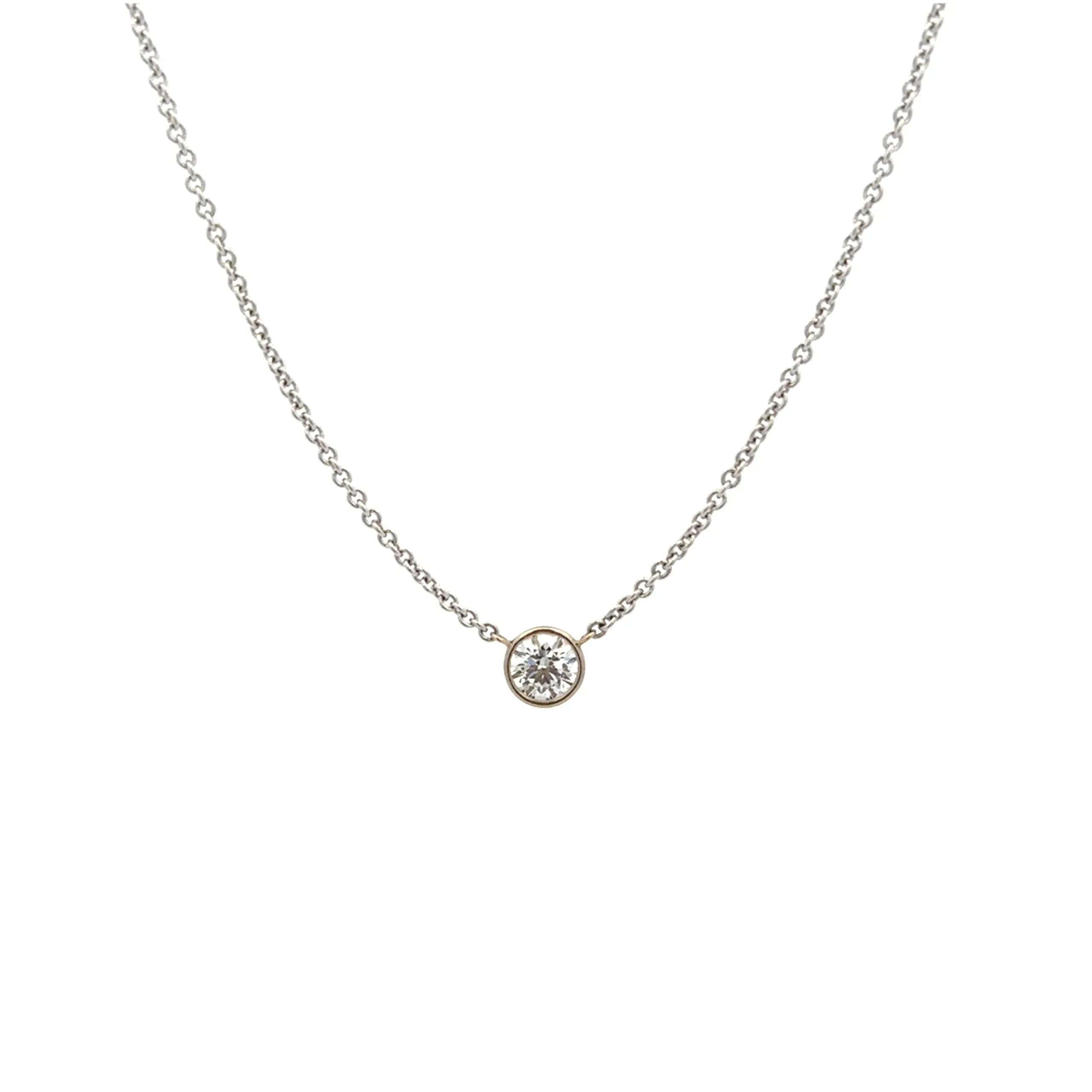 18 karat White Gold and Diamond Necklace