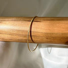 18 karat Yellow Gold Hammered Bangle, Polished