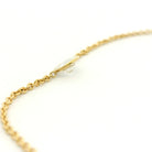 18 karat Yellow Gold and Diamond Necklace, 0.42 CT