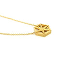 Ruthie Murray Hex Gold Slide Locket