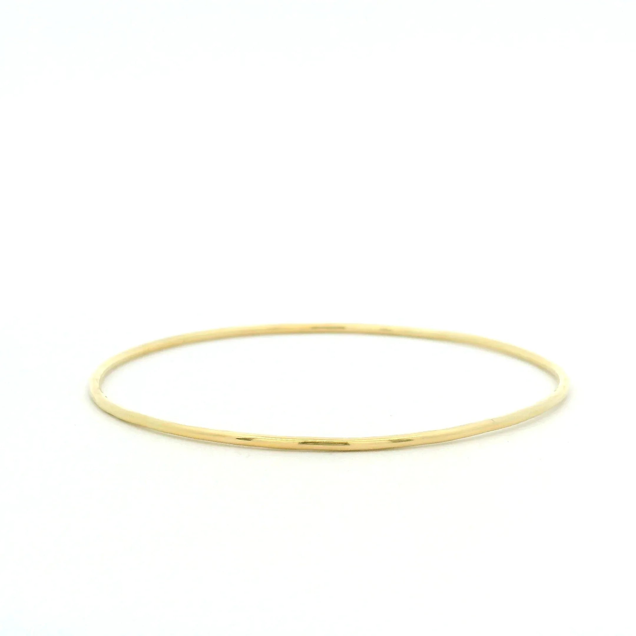 18 karat Yellow Gold Bangle, Polished