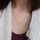 18 karat White Gold and Diamond Necklace