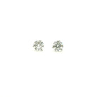 Platinum and 3.03 CT Diamond Studs