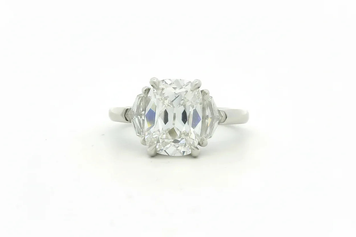 One of Kind 3.35 Hand Forged Ring