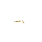 18 Karat Yellow Gold Stud Earrings