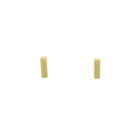 18 karat Yellow Gold  Large Bar Earrings