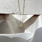 18 karat Yellow Gold Petite Disc Pendant