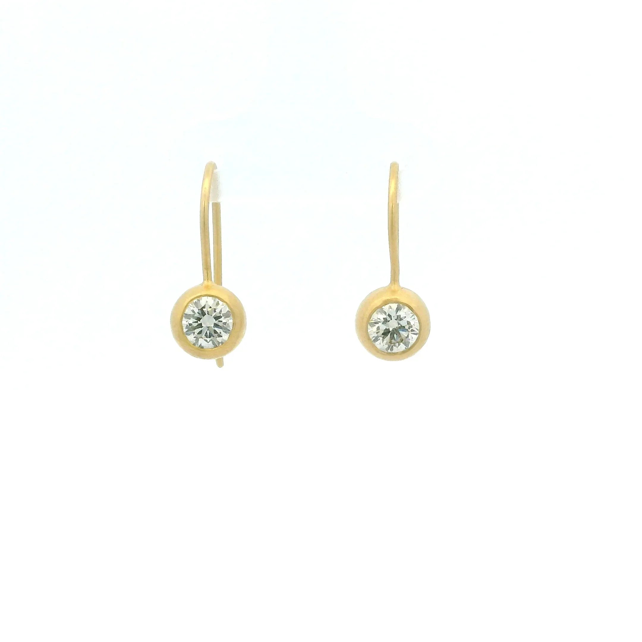 Studio Collection: Gold Diamond Drop Earrings