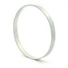 Platinum Hammered Bangle