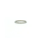 Platinum Satin Stacking Band
