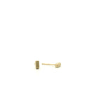 18 karat Yellow Gold Bar Small Earrings